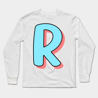 R letter Long Sleeve T-Shirt